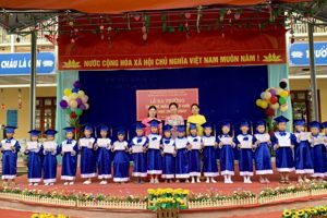 Trường Mầm non 10-10 thị trấn Thất Khê tổ chức " Lễ ra trường cho trẻ mẫu giáo 5 tuổi" năm học 2021-2022
