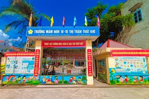 Trường Mầm non 10-10 thị trấn Thất Khê hưởng ứng " Tuần lễ học tập suốt đời năm 2022"